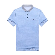 爸爸春装短袖t恤薄款中年男士上衣服中老年人男装爷爷春款打底衫，男装T恤，电商B212（原钱塘6029）