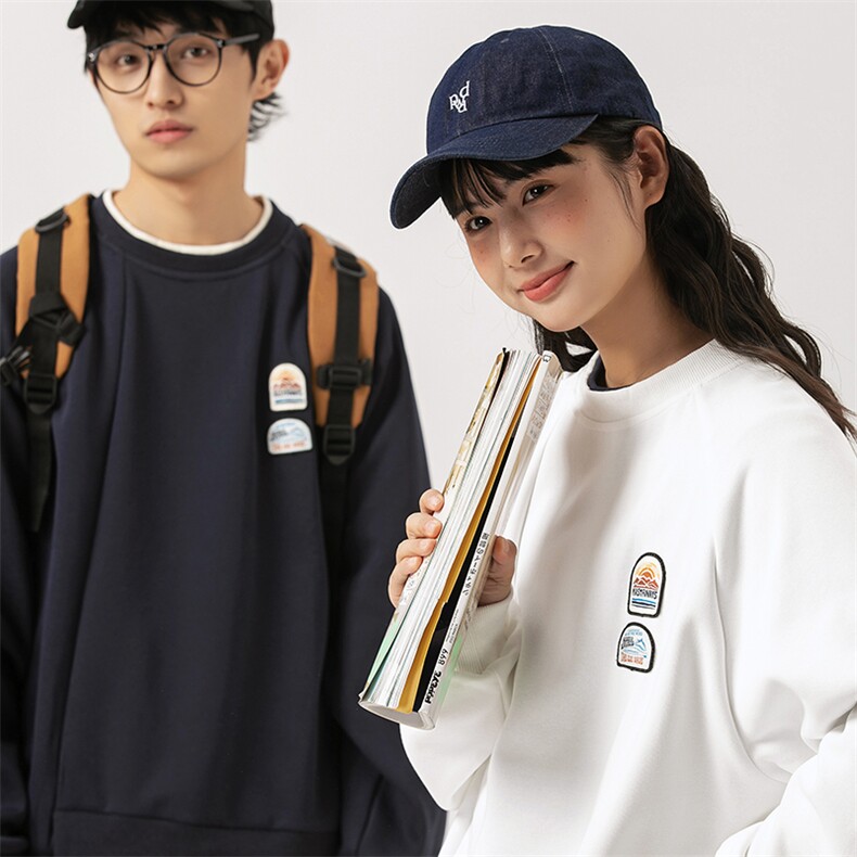 2026春季新款男装日系潮牌宽松纯色卫衣开衫休闲外套WY570-F83,女装短外套,电商A101（原外27）