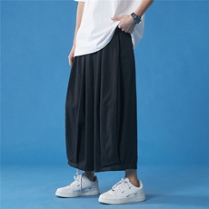 夏季港风大码日系八分直筒宽松休闲工装裤阔腿情侣美式K161/P65，男装工装外套，电商A221A