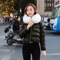 小款轻薄棉服新款女冬时尚高端奢华小个子轻薄短款小棉衣棉袄外套，女装棉衣/棉服，韩蔻秀