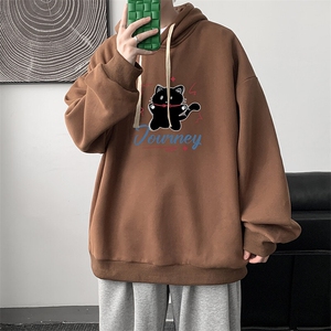 连帽卫衣男大码胖子帽衫大号运动服WY2412-P35图片