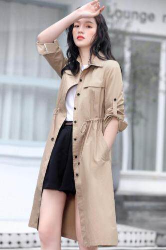 【斜纹星空棉】韩后工艺处理、两穿外套、春夏秋三季皆宜,女装,杰菲娜(6F)