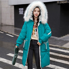 棉衣/棉服时尚收腰百搭优雅撞色拼接棉衣2020年冬季韩版，女装棉衣/棉服，瑶迪依秀
