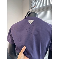 【档口现货】DT01-特批30紫色龙鳞打孔带防晒吊牌速干透气短袖，男装防晒衣，星座603-2