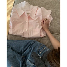 TC678-p45夏季薄款防晒韩系气质高级感长袖衬衫女，女装衬衫，星座617A-2