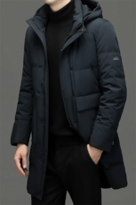 BNA2197钱塘2020-2冬季厚款中年男士有帽商务休闲新款羽绒服P330，男装羽绒服，钱塘207-2