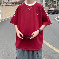 酒红色