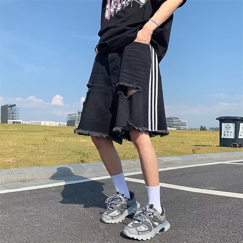 青春流行ins男直筒水洗牛仔裤H219P40,男装牛仔裤,星座1116-2
