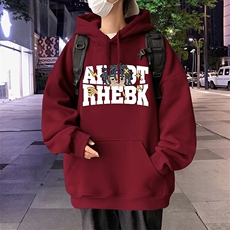 潮宽松连帽卫衣春秋衣服美式男女潮牌350g华棉帽衫5107-P43网图，男装卫衣，电商B245