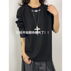 XZ809A/CX602/特P24/控48肌理感金属印花长袖圆领T恤卫衣，男装T恤，星座809A(原222-1)