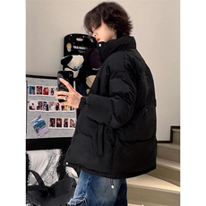现货高品质美式高街冬季重磅三防加厚羽绒棉衣厚外套面包棉服，男装棉衣，电商A486-1