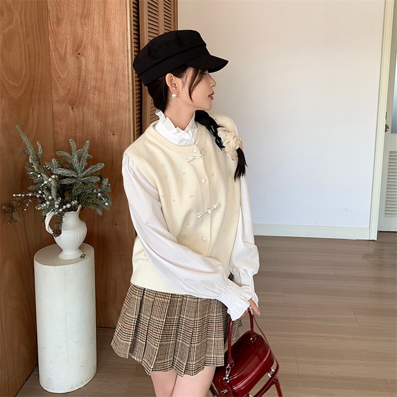 罗芬故事面料官网女装正品2025春季新款简约气质优雅时尚舒适衬,女装套装/套裙,纯色衣恋