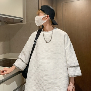 短袖男T恤休闲男士夏季美式宽松舒适简约短袖FC239-P36图片