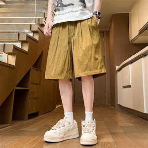 现货 夏季工装短裤男ins潮牌休闲百搭潮流痞帅五分裤D02518-P35图片