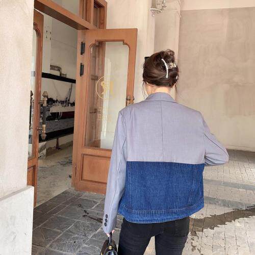 爆版牛在拼接西服非常好卖，其它，金地雪