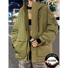 重磅稀缺鸭绒工装羽绒服冬保暖外套冲锋衣A436-976-P225控价298，男装羽绒服，电商A436