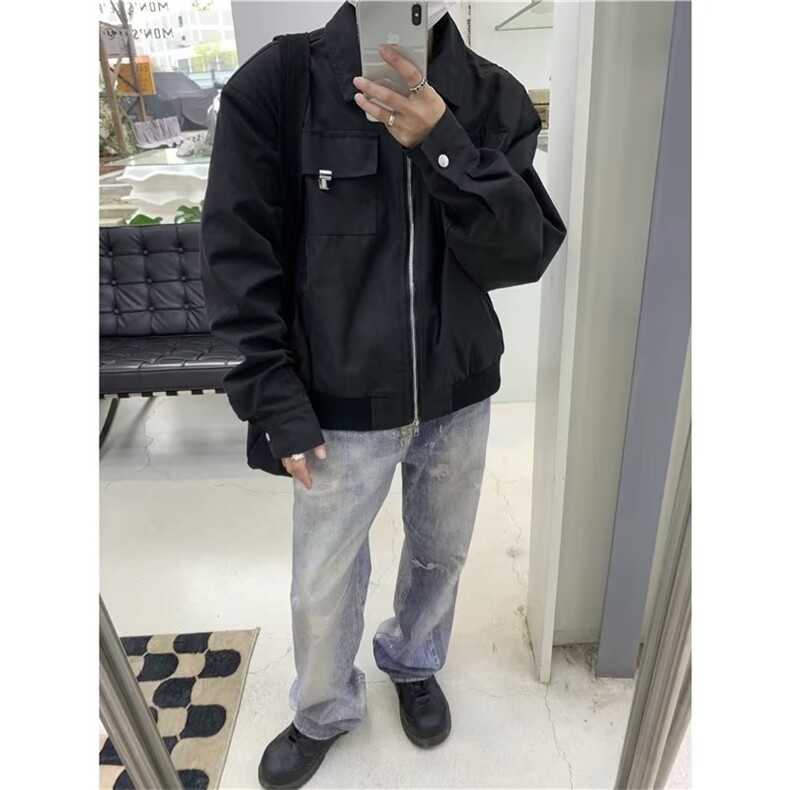 轻熟风短款高级感外套男轻奢小众设计高街风美式正肩工Y6593-P68,女装短外套,星座1109-3