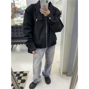 轻熟风短款高级感外套男轻奢小众设计高街风美式正肩工Y6593-P68图片