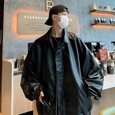 2023美式秋季夹克新款男时尚潮皮夹克外套Q3322P70，男装夹克，星座1116-2