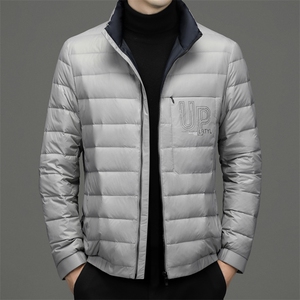 CAH9903钱塘2020-2冬季厚款时尚休闲简约中年男士羽绒服P220图片