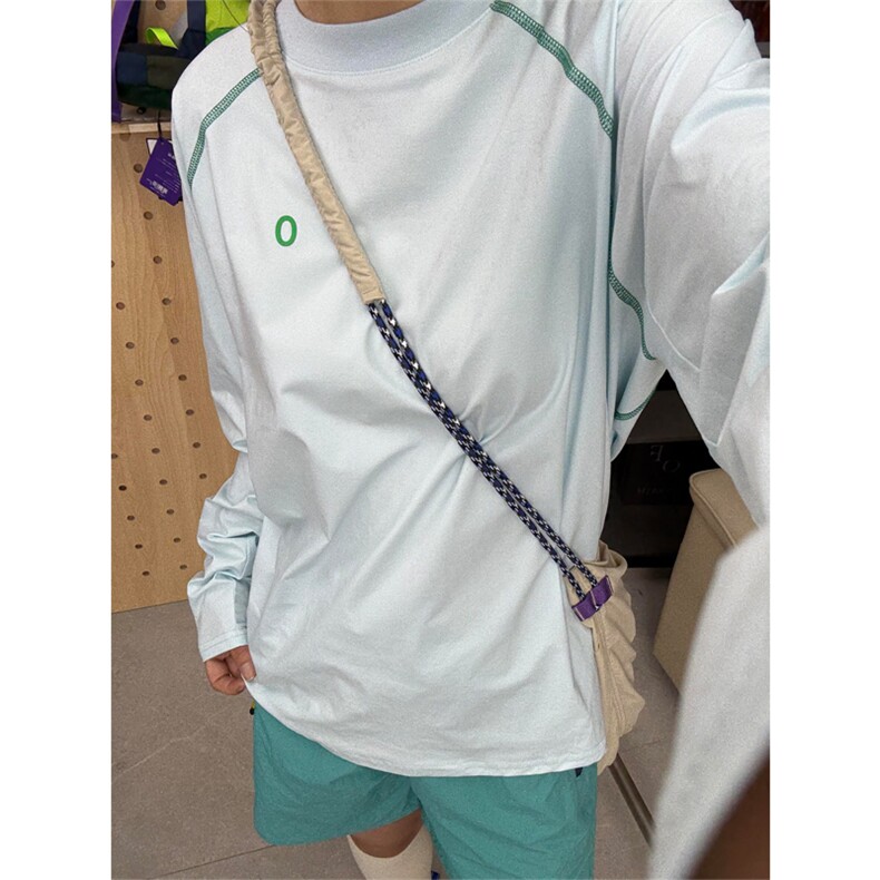 网图八色原版山系字母撞色明线户外防嗮速干长袖男女A800-P40,男装卫衣,星座1505