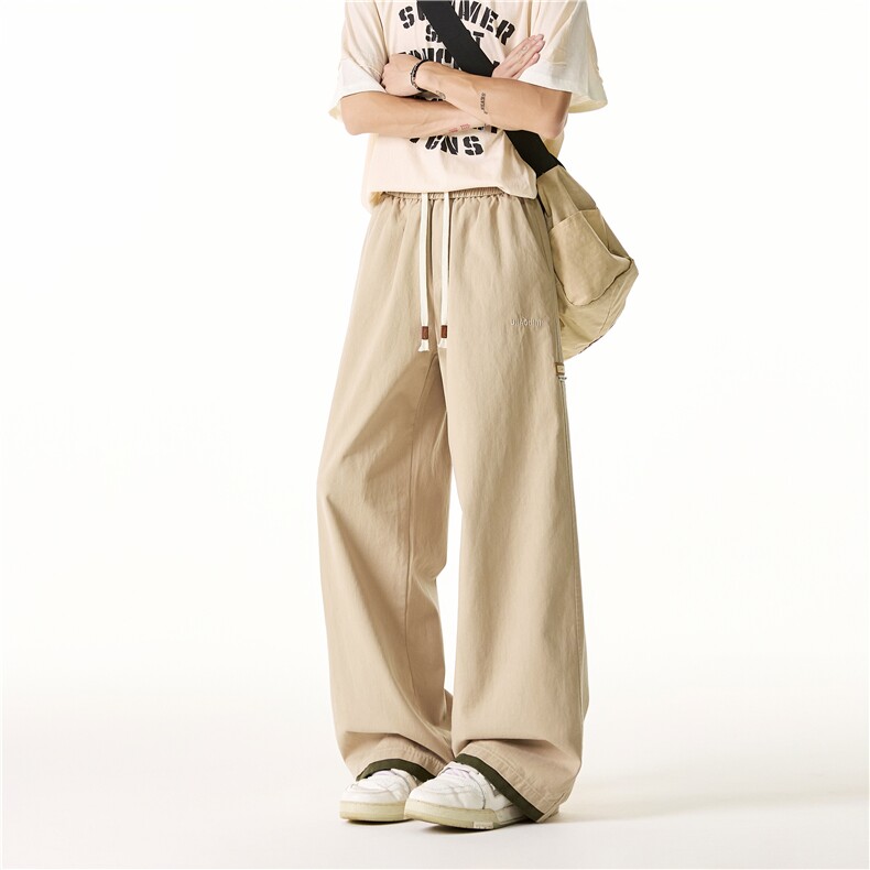 2025夏季新款美式高街纯色宽松休闲工装裤B315-K25512-特p42控78，男装工装外套，电商B315