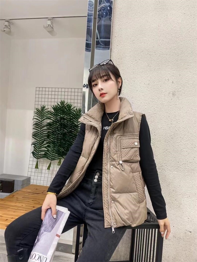 冬装羽绒马甲十拿十补款，女装马甲，名门秀