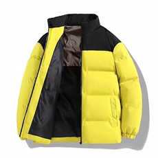 冬季新款棉衣男情侣撞色面包服立领棉服保暖宽松外套棉袄TT03P60，男装棉衣，星座1013-5
