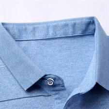 夏装冰丝短袖t恤男士中年夏季中老年人男装上衣polo衫时尚百搭，男装T恤，电商B212（原钱塘6029）