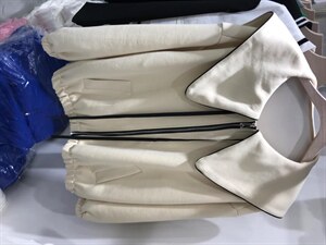 现货 大领子系带外套,其它,魅力布梵