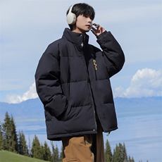 现货抖音得物可供视频冬季三防加厚羽绒棉衣外套面包棉服81153，男装棉衣，电商A486