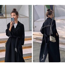 秋天风衣时尚大气，女装风衣，早颜