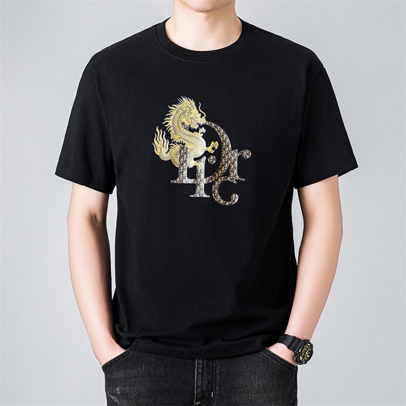 夏季中青年男士商务休闲纯棉短袖打底T恤时尚潮流上衣HD8376-P30,男装T恤,星座1105-3