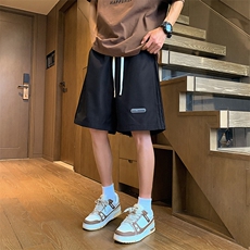K152/P35夏季新款宽松休闲短裤男夏季五分裤潮大码男中裤子，男装牛仔裤，电商基地A050