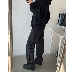 春装美式三合一解构立体剪裁抽绳冲锋裤运动长裤男潮KH132特P65，男装休闲裤，电商A341