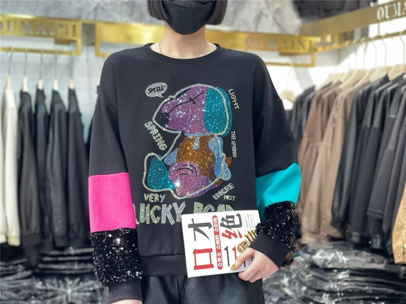 卫衣，女装卫衣/绒衫，欧麦妮