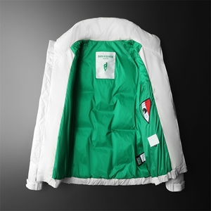 22866480重工艺立体编织格2022冬季微阔立领羽绒服