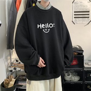 特P25控48秋冬新款男士圆领卫衣宽松休闲日常百搭上衣WQ2429图片