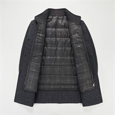新款羽绒服2023冬季男士商务休闲宽松加厚外套免烫中年潮流男装，男装羽绒服，电商B212（原钱塘6029）