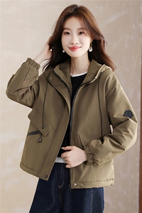 现货！现货！2025冬季新款夹棉加厚棉衣棉服女图片