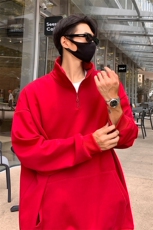 2026重磅冲锋衣内胆半拉链翻领POLO衫大码M-5XL卫衣男WY77077P65，男装夹克，星座227-7