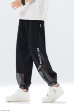 26春夏宽松休闲裤男速干网眼运动长裤大码束脚裤716A-K158-P50，女装休闲裤，星座716A（原星座815-4）