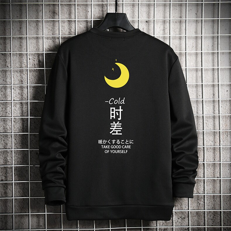 T4047-P25加绒款-P35简约帅气百搭长袖t恤男大码胖子卫衣网格,男装卫衣,电商A040A