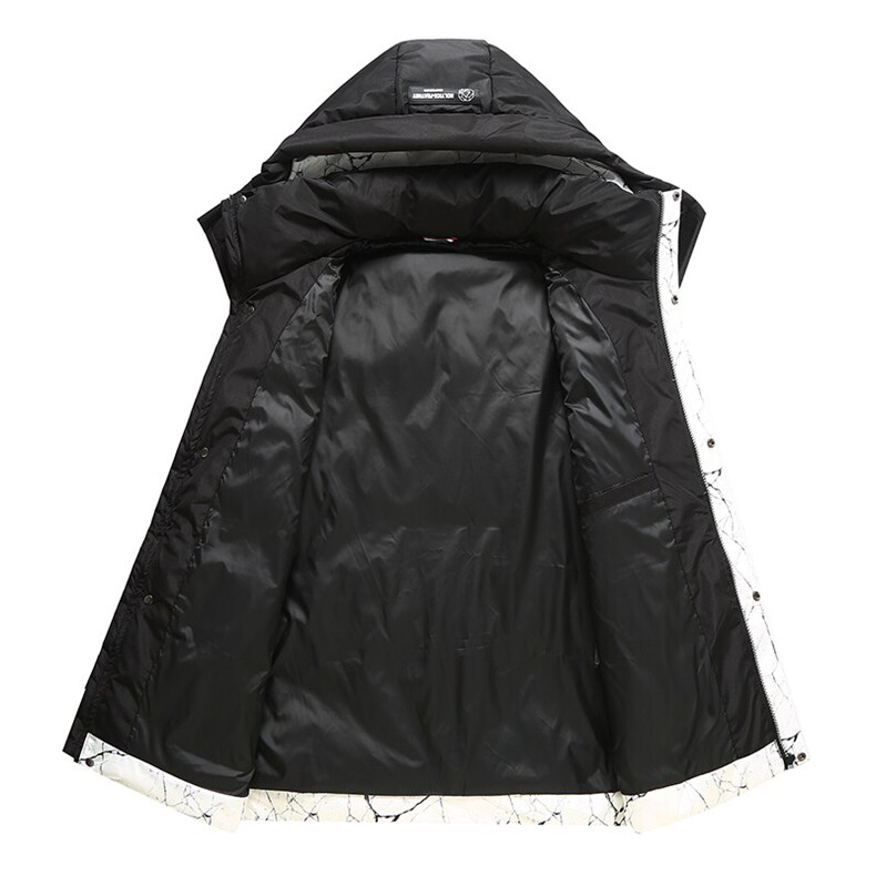 现货足冬装新款情侣羽绒服时尚大口袋连帽迷彩羽绒外套8602-P150,男装羽绒服,星座1210A