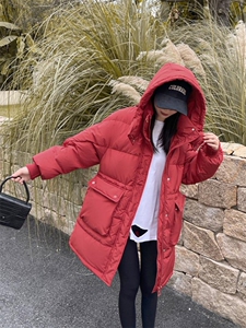 冬季休息羽绒服火爆图片