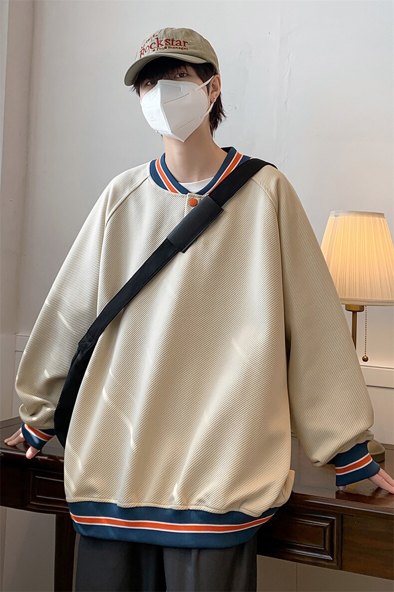 2023春装新品休闲卫衣圆领长袖套头卫衣男女同款WY002-P65控价88,男装卫衣,电商A441-1