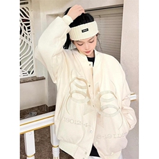 美式痞帅刺绣棒球服男女春秋百搭宽松夹克外套JV34，男装夹克，星座1116A（原606A-3）