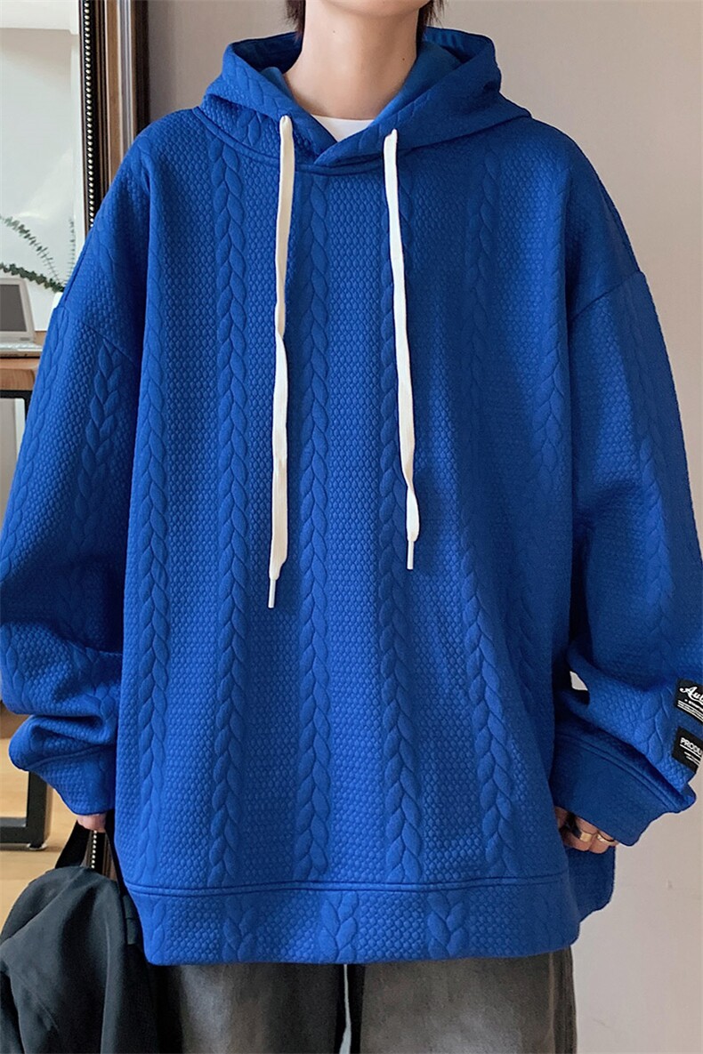 【新品】8858-P492026年春季新款连帽卫衣男休闲宽松百搭上衣,男装卫衣,星座1206-1（原A206-1）