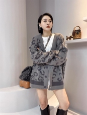 豹纹开衫，其它，HEY.KK