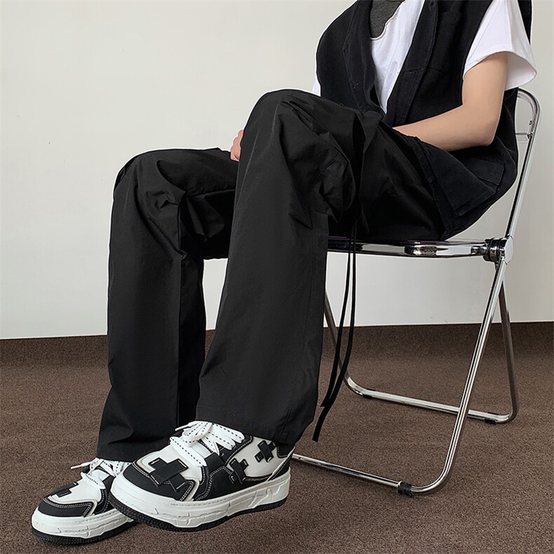 户外工装冲锋裤男款春夏高街潮牌直筒长裤美式休闲裤子K517/P48,男装工装外套,电商B381-2